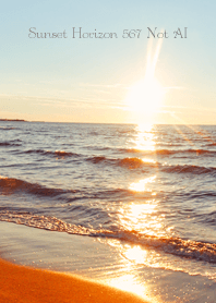 Sunset Horizon 567 Not AI
