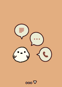 small bird&Simple Shimaenaga orange 2