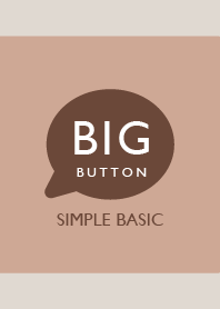 BIG BUTTON BASIC Peach Beige