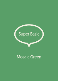 Super Basic Mosaic Green