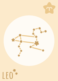 獅子座 標誌'橘子 黃色'