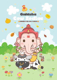 Ganesha & Cow Zodiac x Business