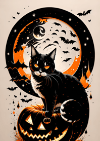 halloween cat 69AFc4