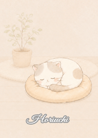 Cozy Lazy Cat: Horiuchi