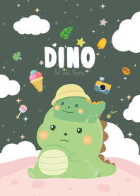 ไดโนเสาร์ คาวาอิ สีเขียว