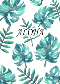 Watercolor refreshing summer plants2.