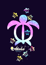ハワイ語♡幸運のホヌ*ハワイ＊ALOHA+234