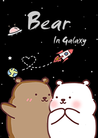 หมีคู่รักบนอวกาศ