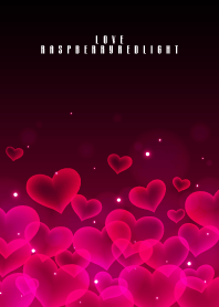 LOVE RASPBERRYRED HEART.