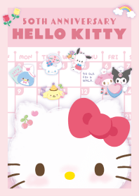 【主題】Hello Kitty 50週年 行事曆