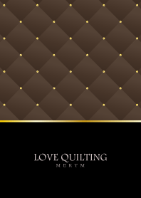 LOVE QUILTING -chic brown- 5