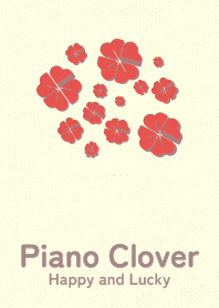 Piano clover ポピーレッド