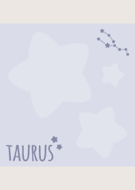 Taurus Sign'BluePurple'