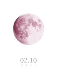 Moon - 2月10日 - 白