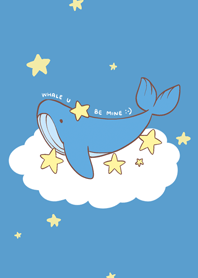 whale u be mine.