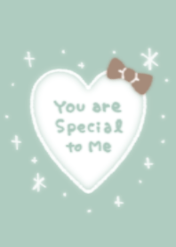 You are special/Mint Green.