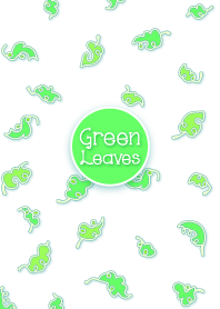 Padrão de folha verde