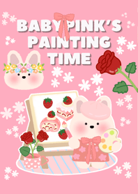 BabyPink's Painting Time