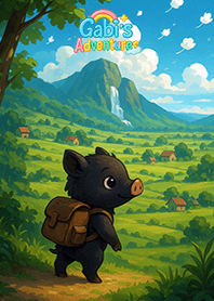 Gabi's Adventures : The first footprints