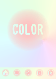 pink color rainbow  D22