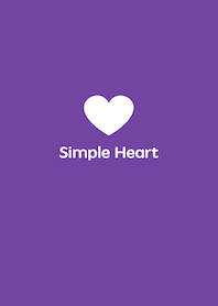 The Simple Heart Purple No.1-01