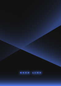 NEON LINE BLUE