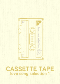 Cassettetape_love Orchid WHT