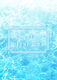 Crystal clear Sea Art from Japan