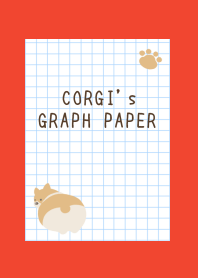 CORGI's GRAPH PAPER/RED