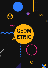 Material Geometric Black 5