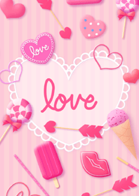 Pink Sweets - love