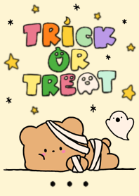 Trick or Treat Halloween Bear