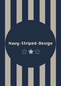 Navy-Striped-Design