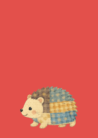 Heartwarming Hedgehog red