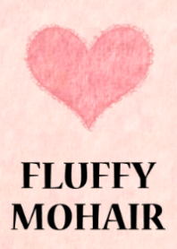 FLUFFY MOHAIR -lovely heart-