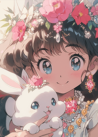 몽환적이고 상냥한 토끼-2