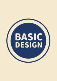 BASIC DESIGN[NAVY]