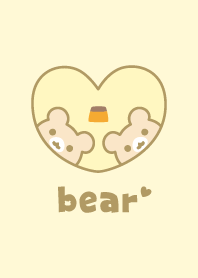 Bear Pudding - Yellow