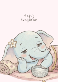 Happy Songkran Elephant v.2