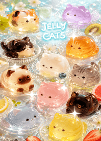 Sparkling Jelly Cats brown