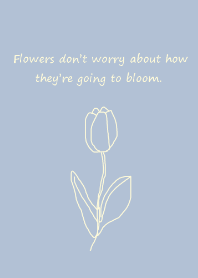 art_tulip (JP)milkyblue yellow