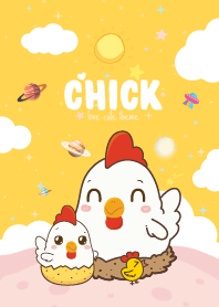 Chicken Fat Kawaii Yellow