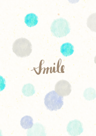 Watercolor circle 4 colors27 from Japan