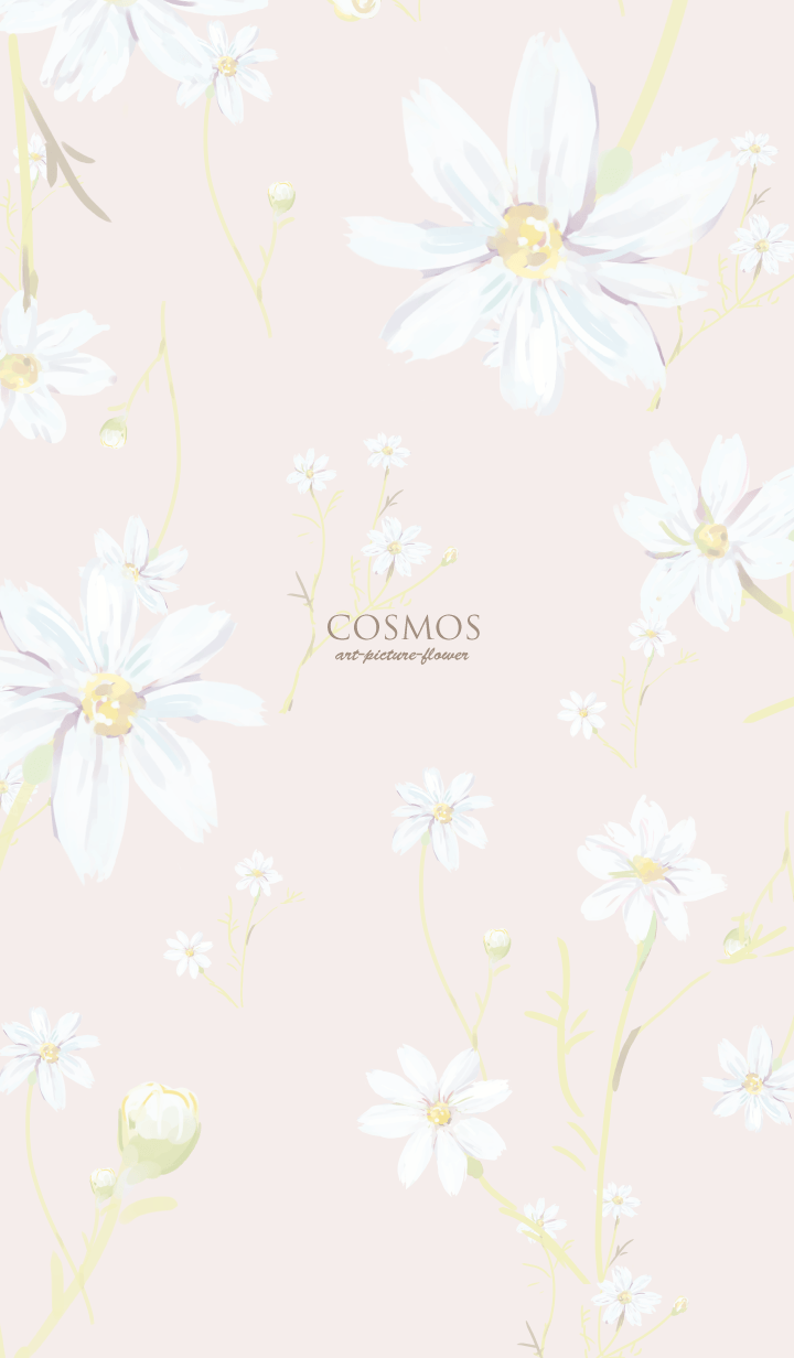 Cosmos-Art -pink beige-