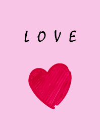Hand-painted love patterns