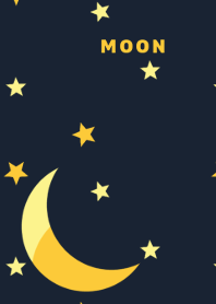 月と星空