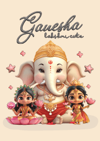 Ganesha Cute & Lakshmi Cute