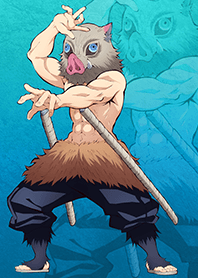 アニメ「鬼滅の刃」遊郭編 嘴平伊之助