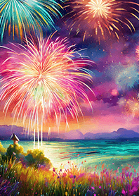 Beautiful Fireworks Theme#62
