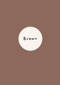 Cute brown. Simple.